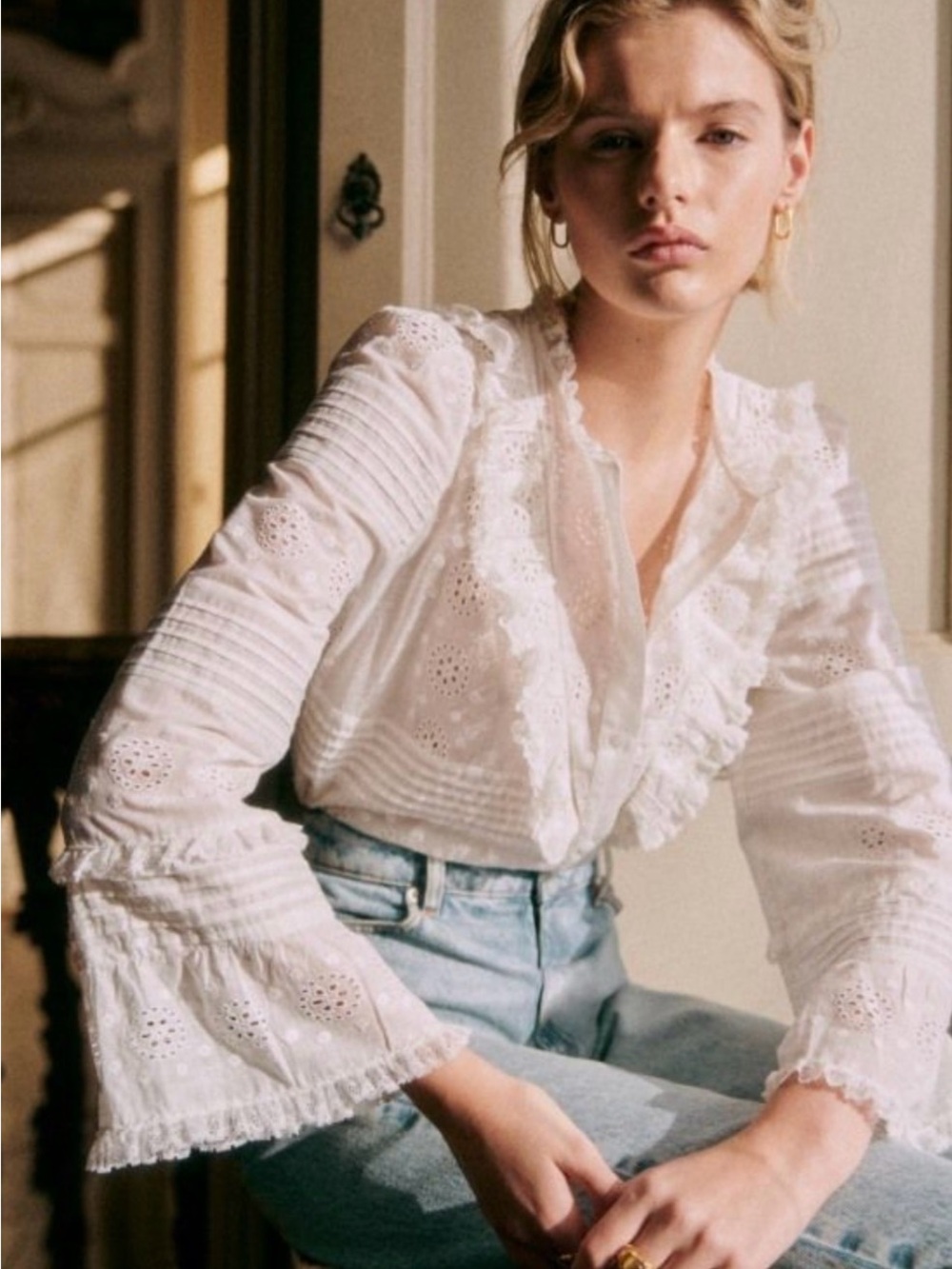 Sezane Nele Blouse - Size 2 / XS / 34